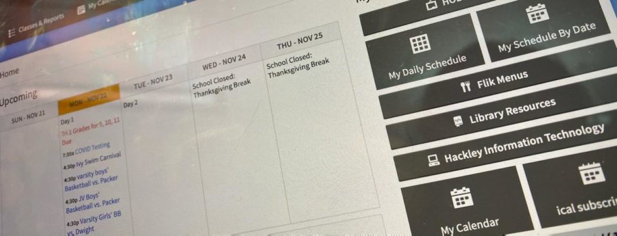 Why should students be able to access all teachers' schedules on veracross?