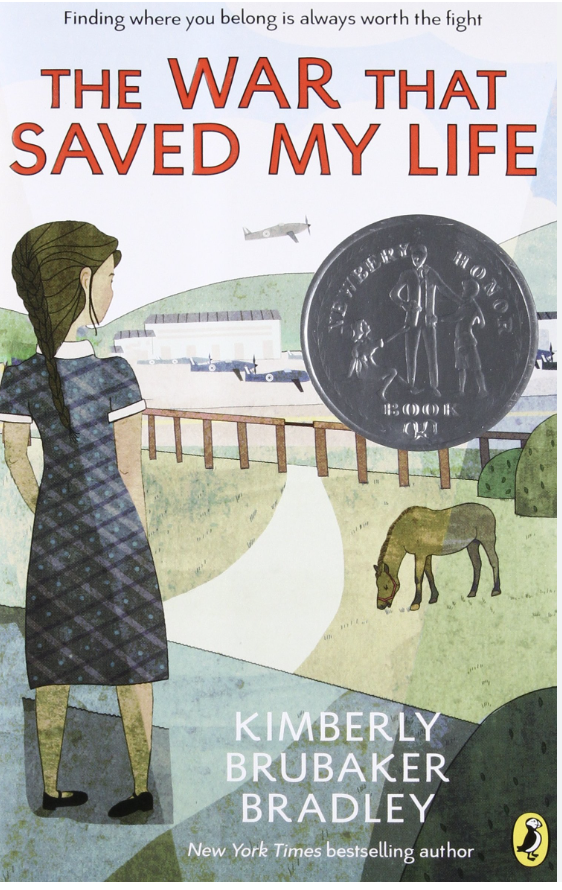 The cover page, showing Ada looking over her new, unknown home. 