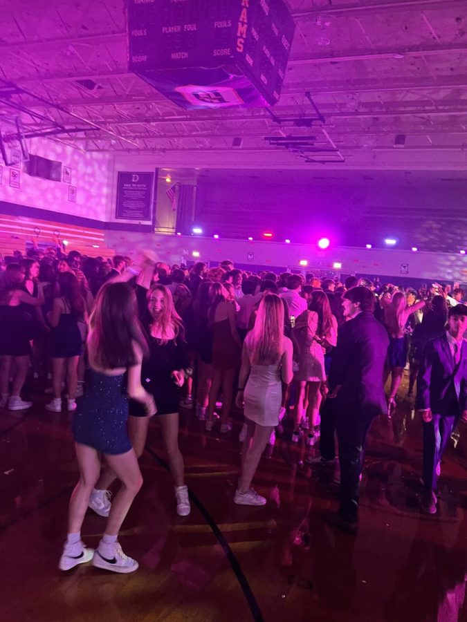 A classic homecoming dance. 