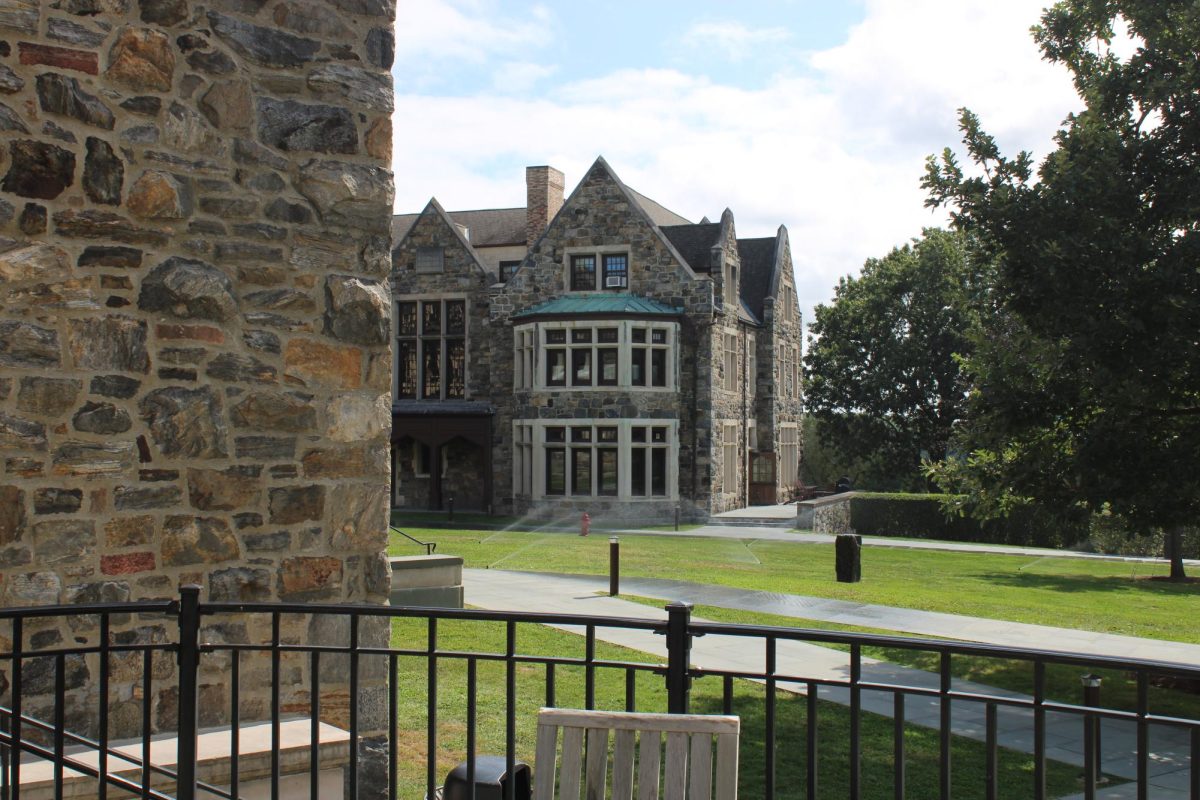 The admissions wing of Hackley school. It is where the admissions office resides. At this time of year, the admissions office is bustling with prospective students.